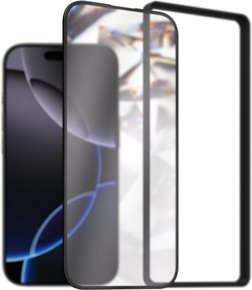 AlzaGuard 3D DiamondShield Glass pro iPhone 16 Pro s instalačním rámečkem