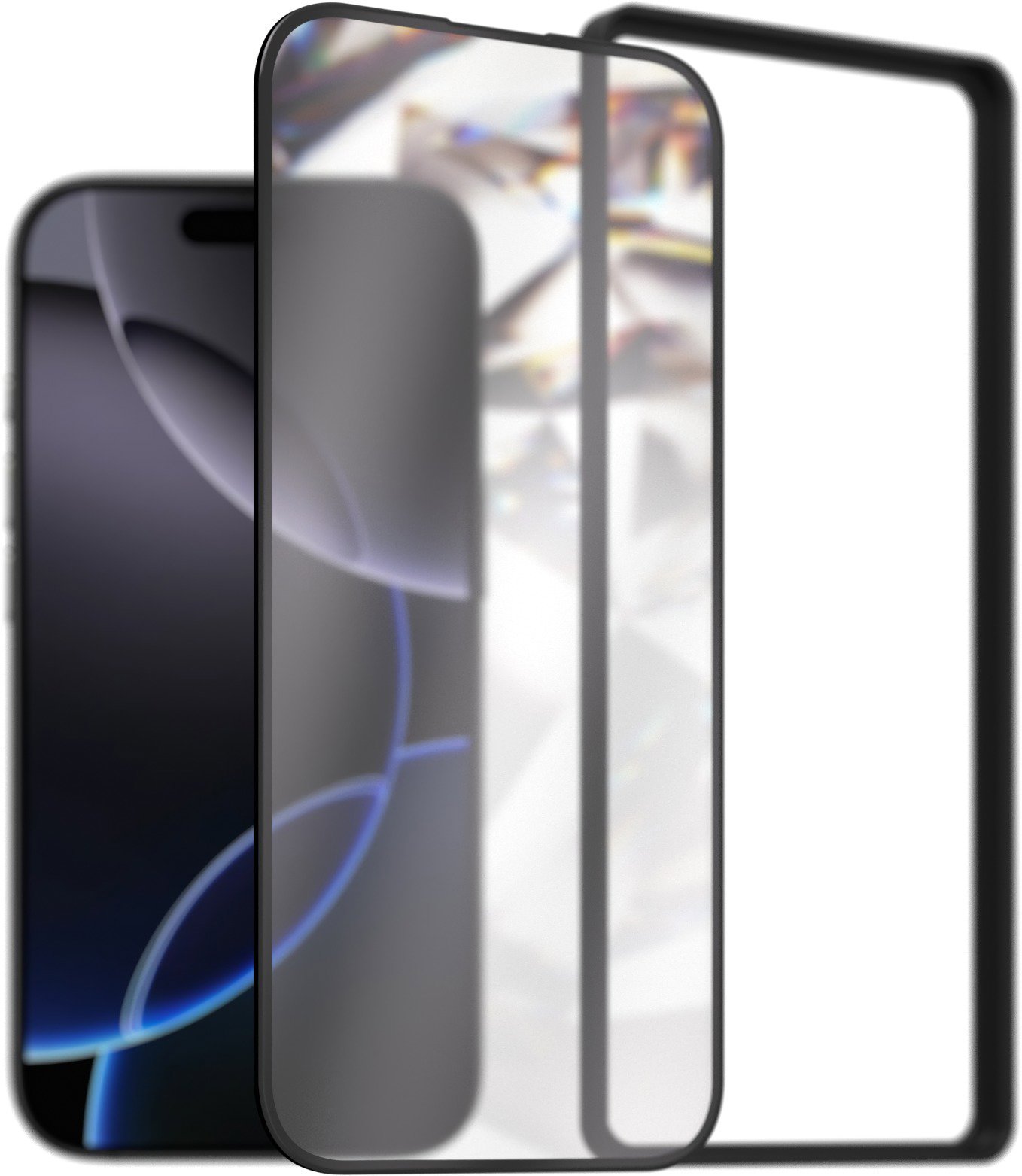AlzaGuard 3D DiamondShield Glass pro iPhone 16 Pro s instalačním rámečkem