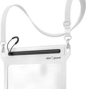 AlzaGuard WaterProof Zipper Shield Case bílé