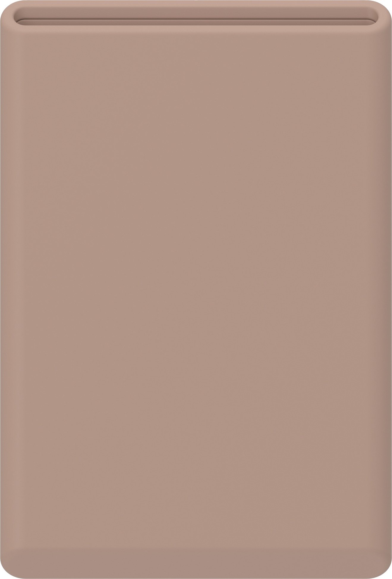 AlzaGuard Premium Silicone Wallet Compatible with Magsafe - béžová