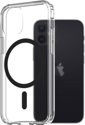 AlzaGuard Crystal Clear TPU Case Compatible with Magsafe pro iPhone 12 Mini - černý