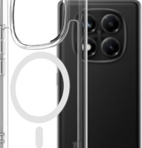 AlzaGuard Crystal Clear TPU Case Compatible with Magsafe pro Xiaomi Redmi Note 14 Pro 4G