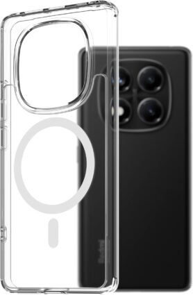 AlzaGuard Crystal Clear TPU Case Compatible with Magsafe pro Xiaomi Redmi Note 14 Pro 4G