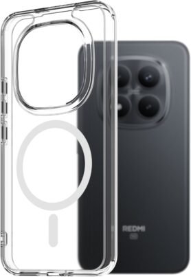 AlzaGuard Crystal Clear TPU Case Compatible with Magsafe pro Xiaomi Redmi Note 15 Pro+