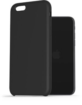 AlzaGuard Premium Liquid Silicone Case pro iPhone 7 / 8 / SE 2020 / SE 2022 černé