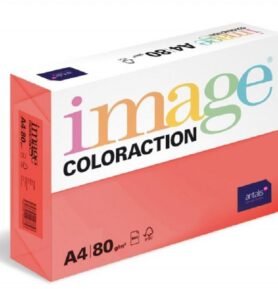 Antalis Barevný papír Chile / jahodově červený A4 / 80 g / 500 ks