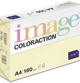 Antalis Barevný papír Desert / pastelově žlutý A4 / 160 g / 250 ks