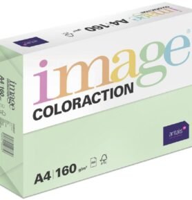 Antalis Barevný papír Forest / pastelově zelený A4 / 160 g / 250 ks