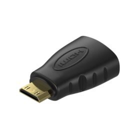 AlzaPower Mini HDMI-C (M) to HDMI (F) 10.2Gbps FullHD černý