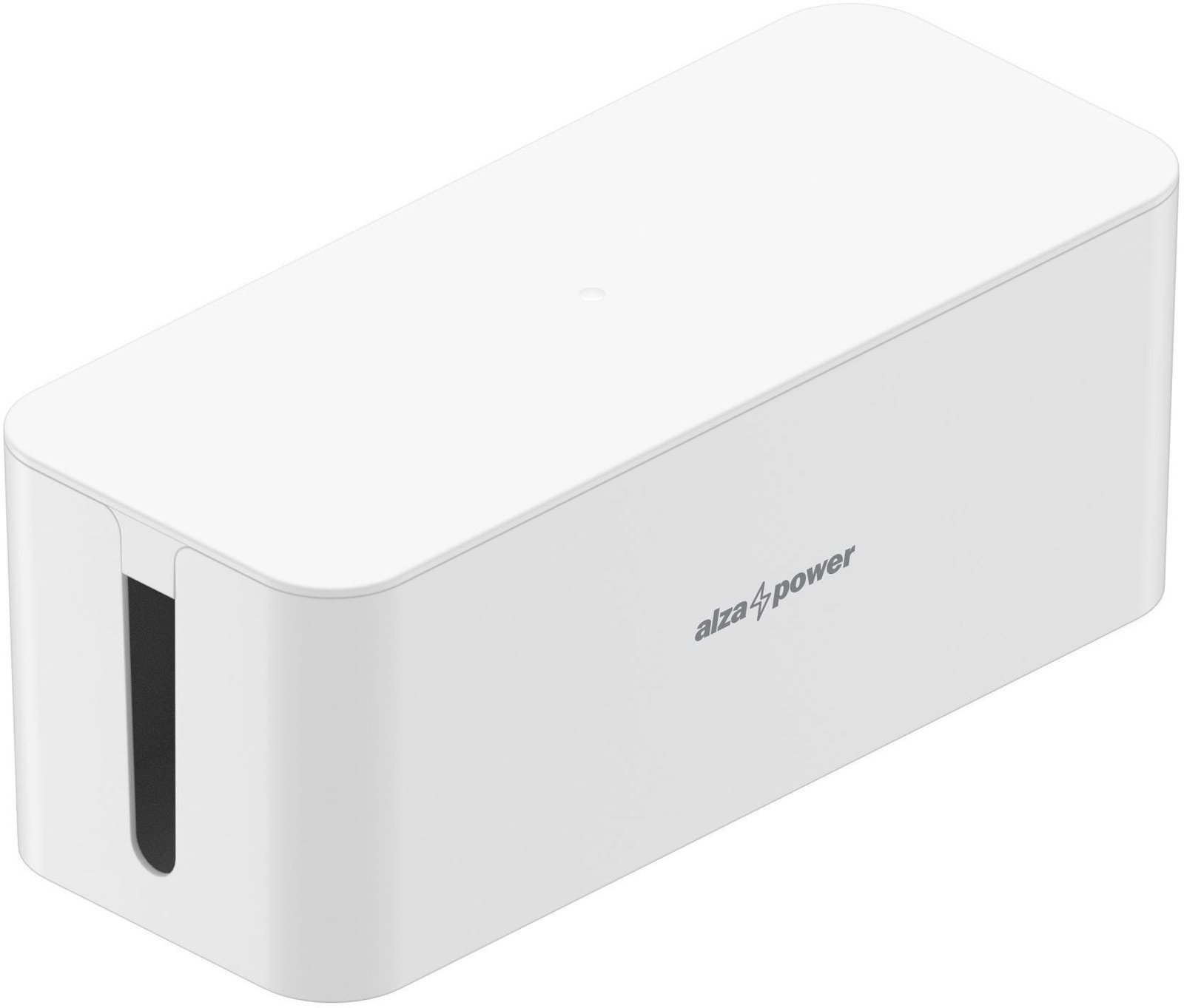 AlzaPower Cable Box Basic Medium bílý