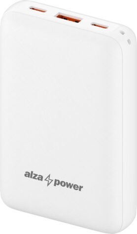 AlzaPower Onyx Gen2 10000mAh Power Delivery (22,5W) bílá