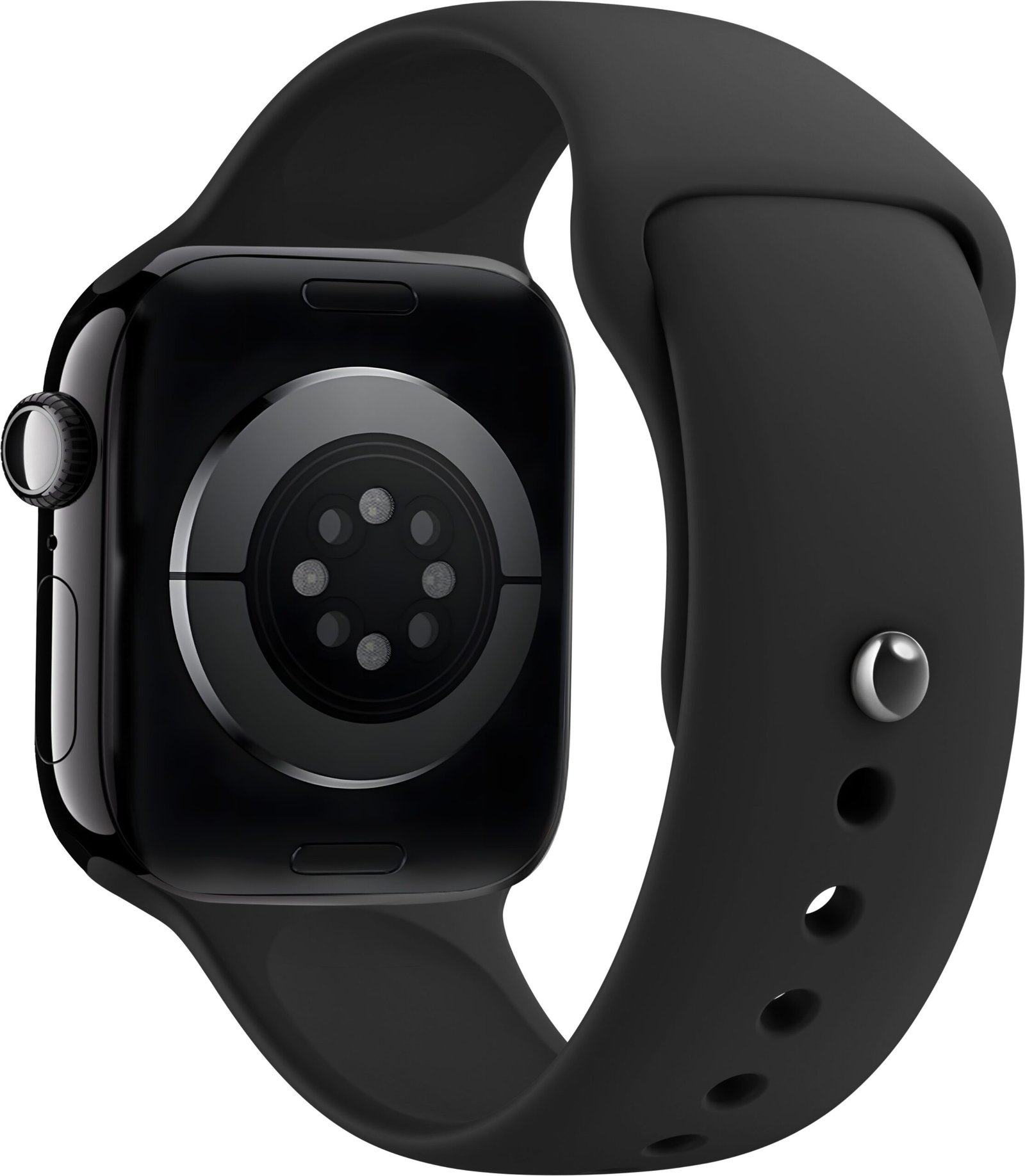 Eternico Essential pro Apple Watch 38mm / 40mm / 41mm / 42mm solid black velikost S-M