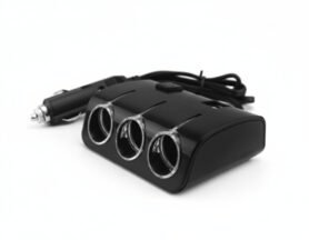 PREXIM Roztrojka zásuvky zapalovače + 2 USB 12/24V