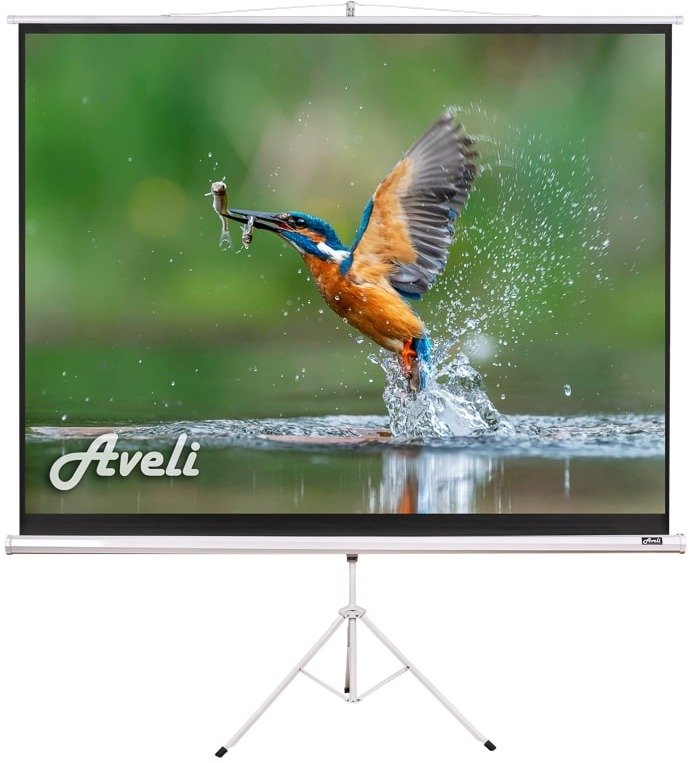 AVELI, mobilní stativ, 98", (4:3)
