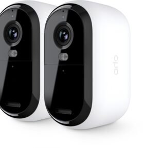 Arlo Essential Gen.2 2K Outdoor Security Camera, 2 ks, bílá