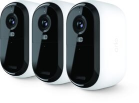 Arlo Essential Gen.2 2K Outdoor Security Camera, 3 ks, bílá