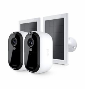 Arlo Essential Gen.2 Bundle 2K Outdoor Security Camera, 2 + 2, bílá