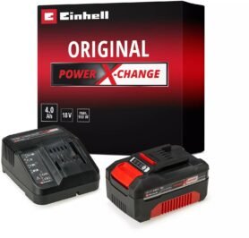 EINHELL Startovací sada Power X-Change 18 V (baterie 4,0 Ah + nabíječka), 4512042