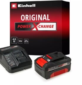 EINHELL Startovací sada Power X-Change 18 V (baterie 4,0 Ah + nabíječka), 4512042