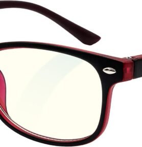 GLASSA Blue Light Blocking Glasses PCG 030, +2,00 dio, černo červené