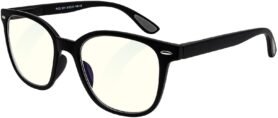 GLASSA Blue Light Blocking Glasses PCG 031, +2,50 dio, černé