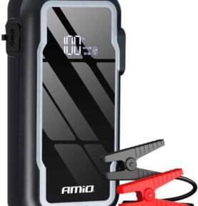 AMIO Startovací zdroj 3v1, 12V 12Ah 1600A