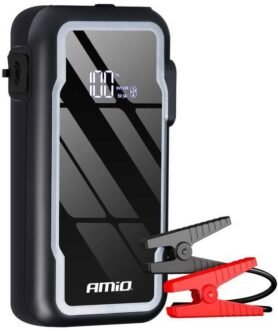 AMIO Startovací zdroj 3v1, 12V 12Ah 1600A