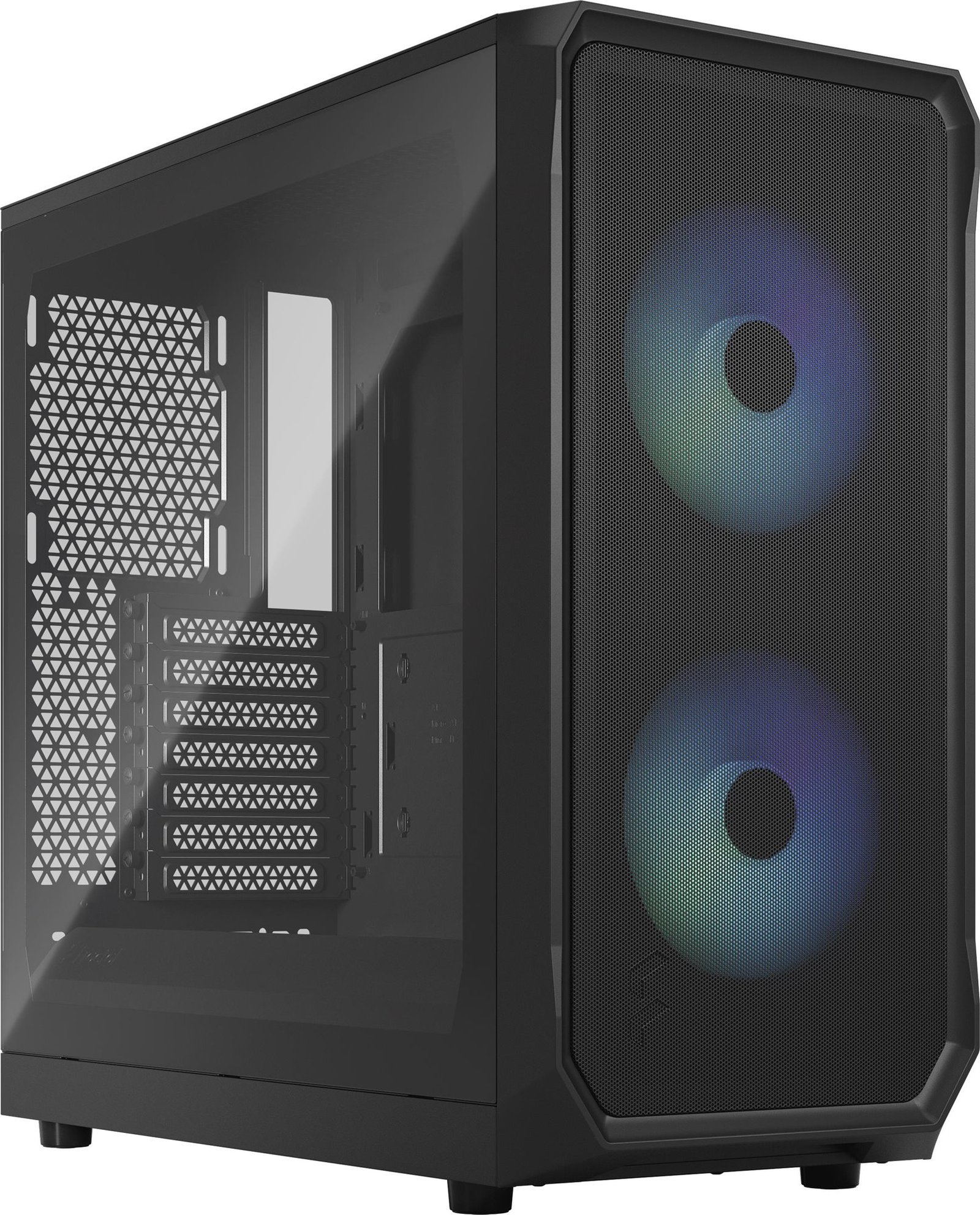 Fractal Design Focus 2 RGB Black TG Clear Tint