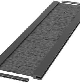 CONTEG DP-KP-KAR6 - kartáčová průchodka, 500 × 110 mm, 2× kartáč, 2× lemovka