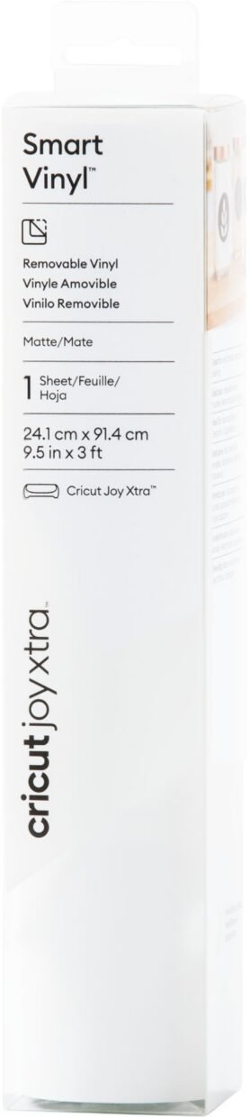 Cricut Smart Vinyl Permanent Joy Xtra 24,1x91,5cm 1 sheet (White)