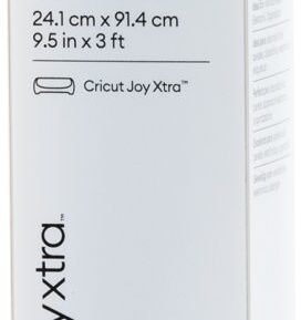 Cricut Smart Vinyl Removable Joy Xtra 24,1x91cm (Black)