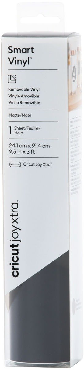 Cricut Smart Vinyl Removable Joy Xtra 24,1x91cm (Black)