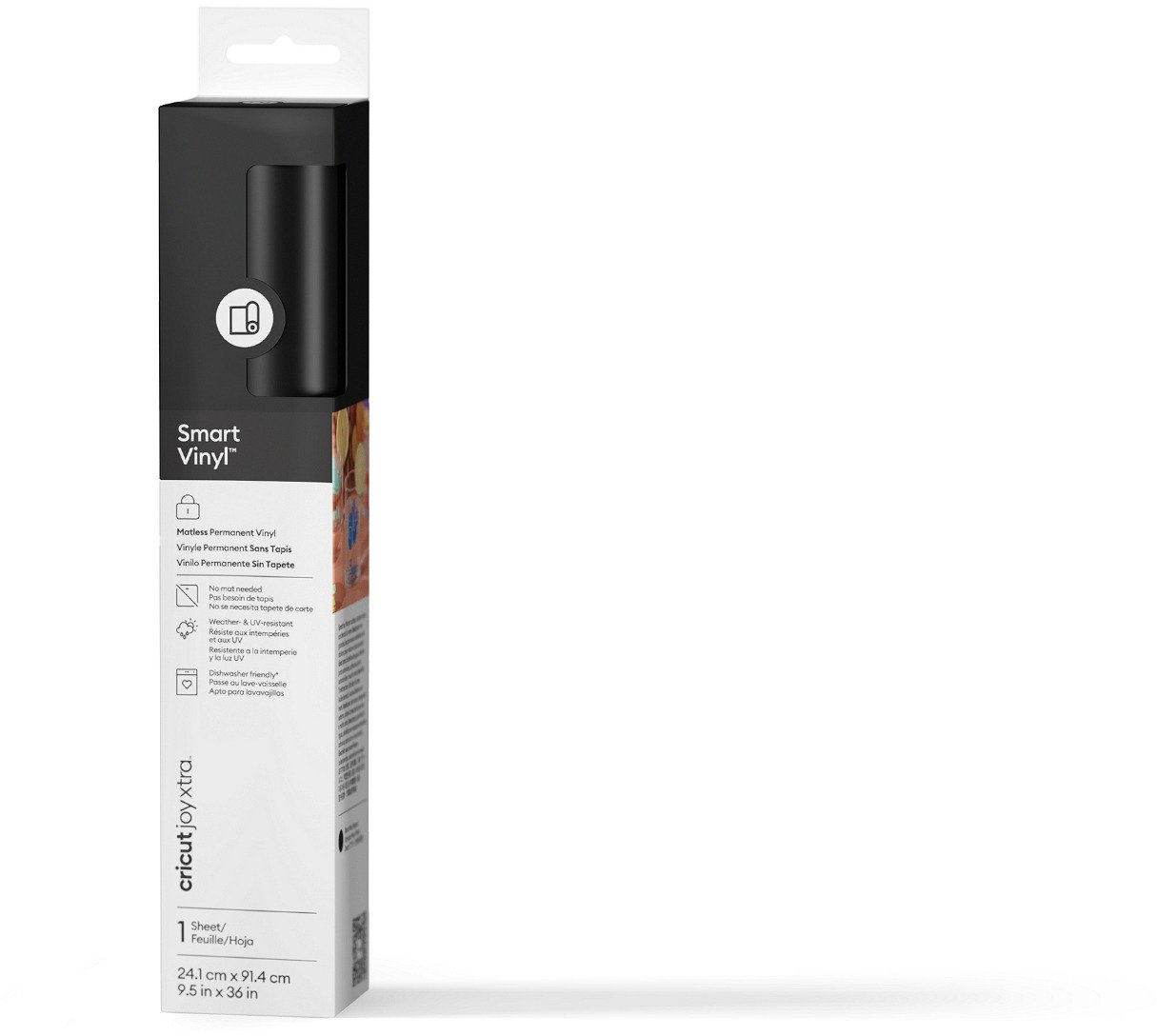 Cricut Smart Vinyl Permanent Joy Xtra 24,1x91,5cm 1 sheet (Black)