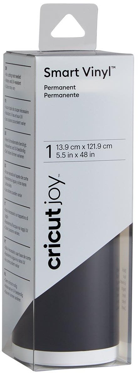 Cricut Smart Vinyl Permanent Joy 14x122cm 1 sheet (Black)