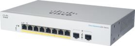CISCO CBS220 Smart 8-port GE, Ext PS, 2x1G SFP