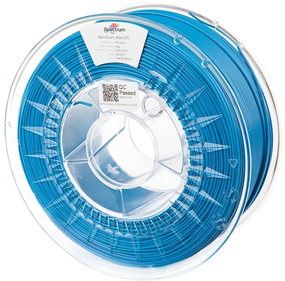 Filament Spectrum ASA 275 1.75mm Pacific Blue 1kg
