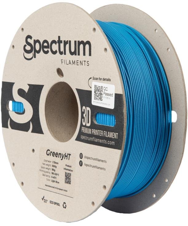 Filament Spectrum GreenyHT 1.75mm Light Blue 1kg