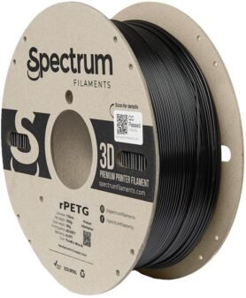 Filament Spectrum rPETG 1.75mm Traffic Black 1kg
