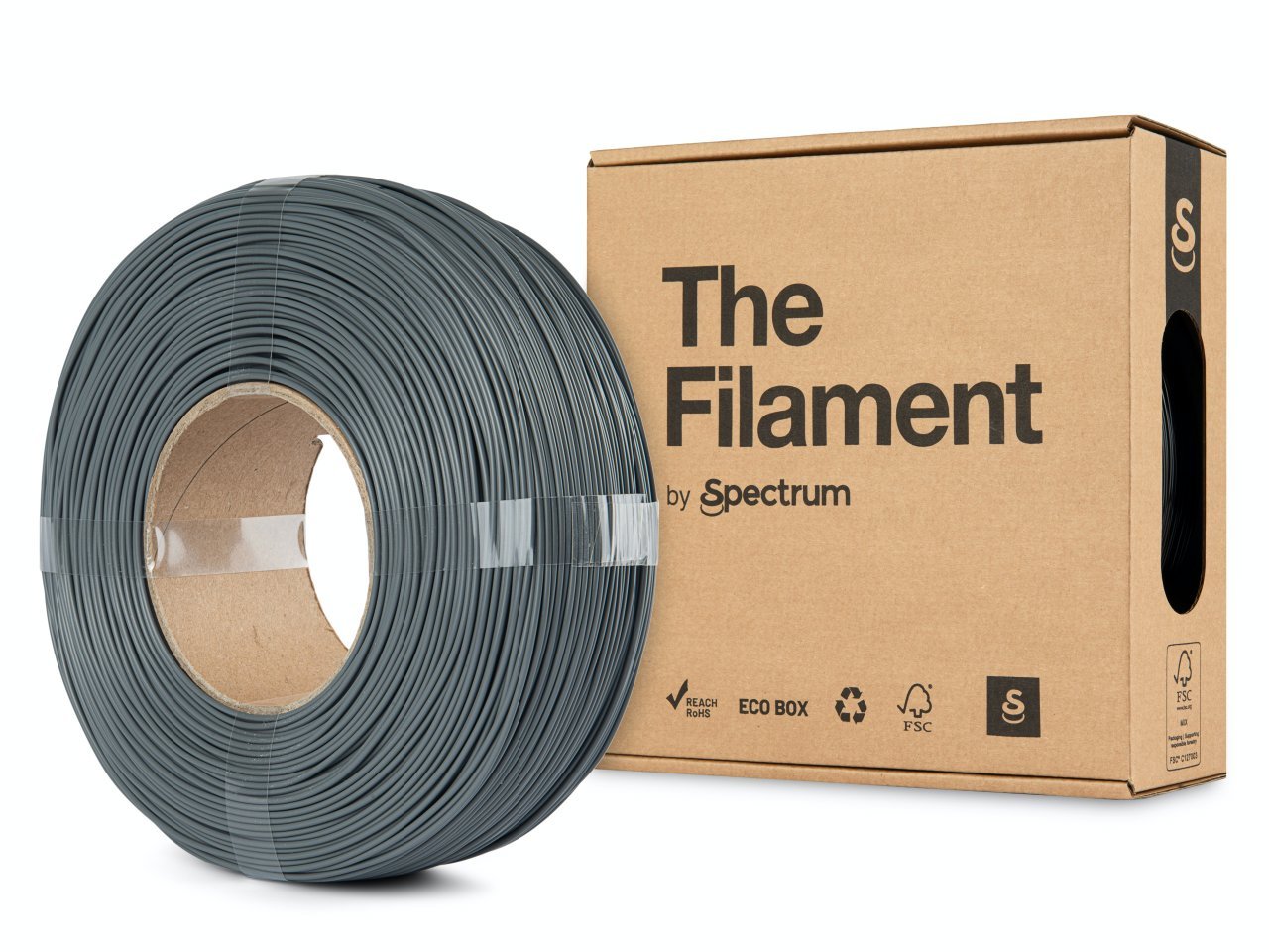 The Filament ReFill PLA 1.75mm Basalt Grey 1kg