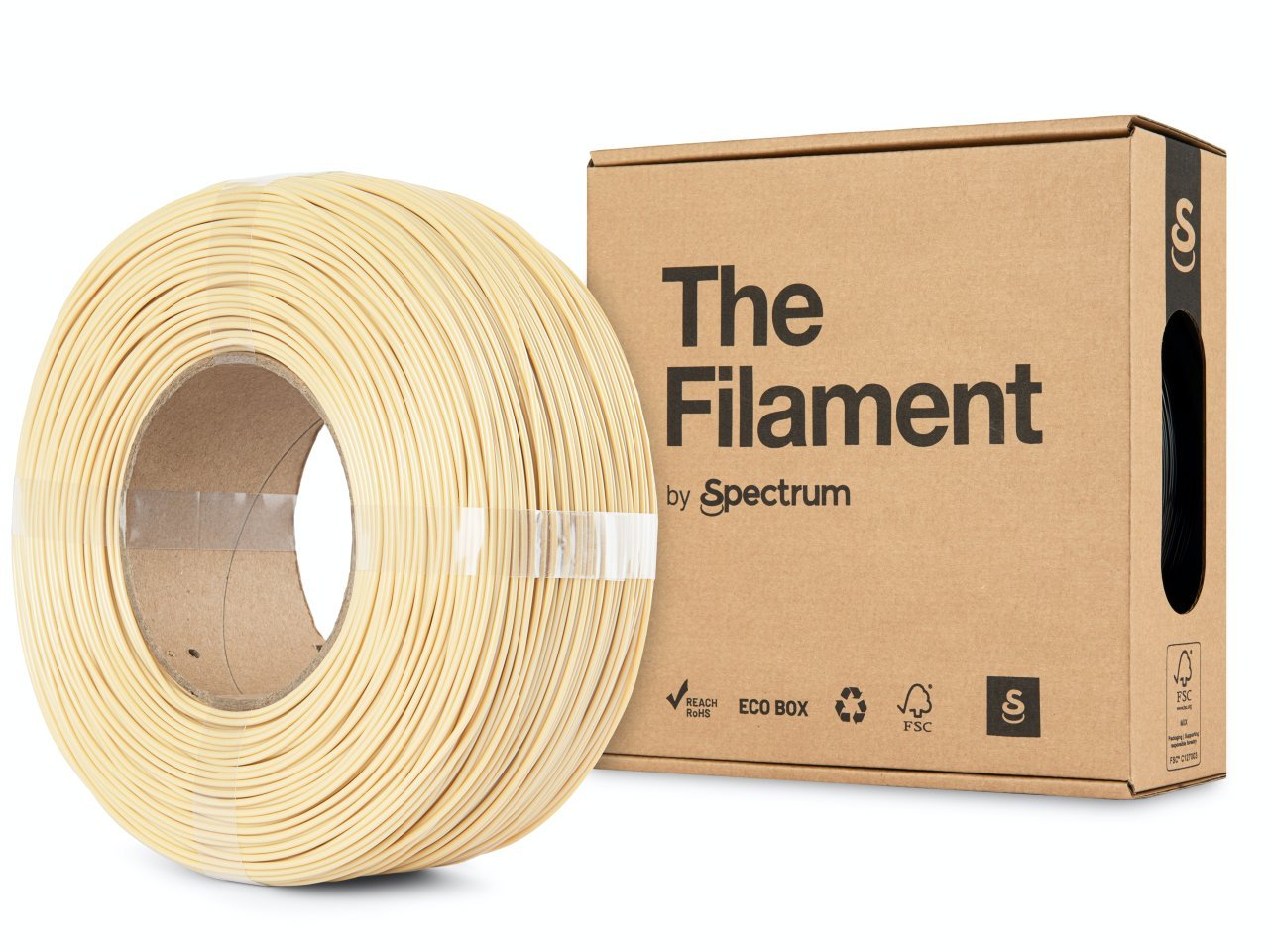 The Filament ReFill PLA HS 1.75mm Grid Beige 1kg