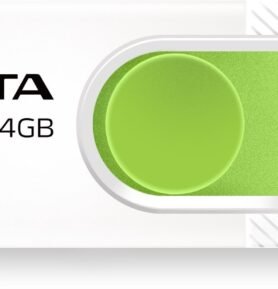 ADATA UV320 64GB, bílo-zelená