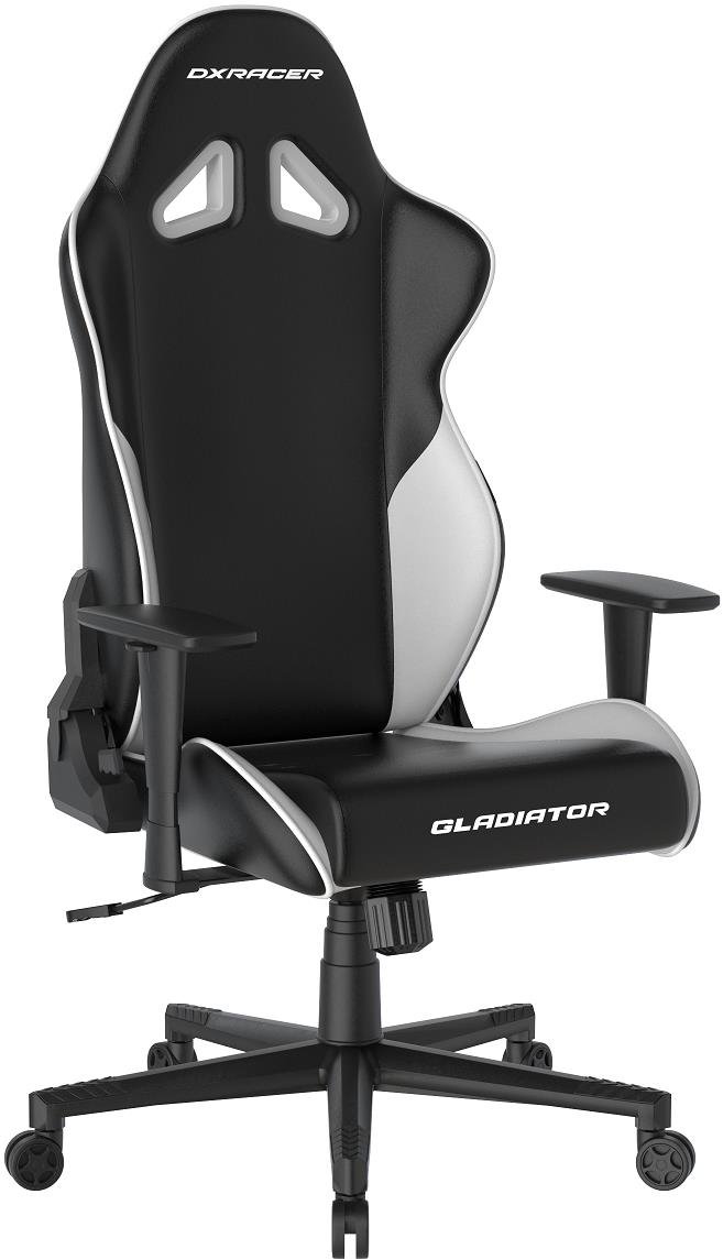 DXRACER GLADIATOR černo-bílá