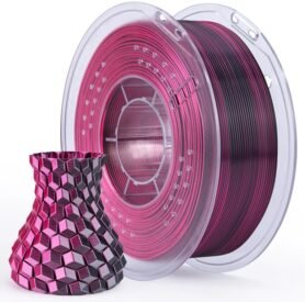 Elegoo PLA, Silk Black Red 1kg