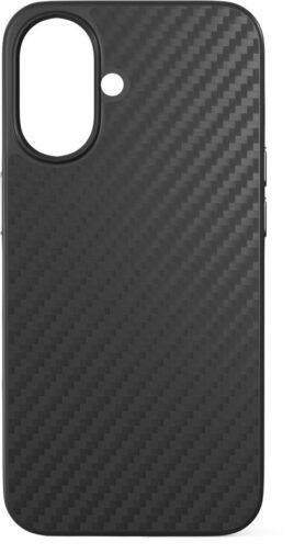Epico Mag+ Hybrid Carbon kryt iPhone 16 Plus - černý