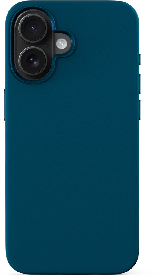 Epico Mag+ Silicone Pro kryt iPhone 16 - petrolejový modrý