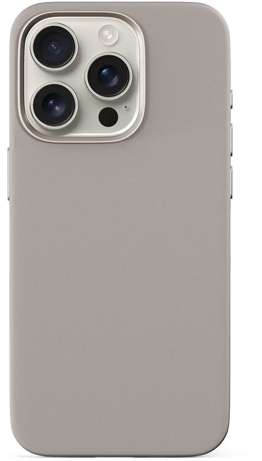 Epico Mag+ Silicone Pro kryt iPhone 16 Pro - béžový titan