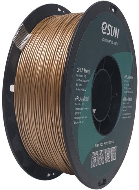 eSUN ePLA-Metal 1kg Antique Brass