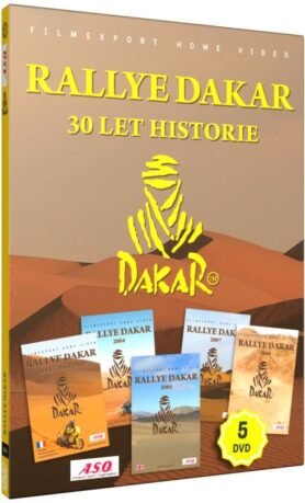 Rallye Dakar 30 let historie /papírové pošetky/ (5DVD) - DVD