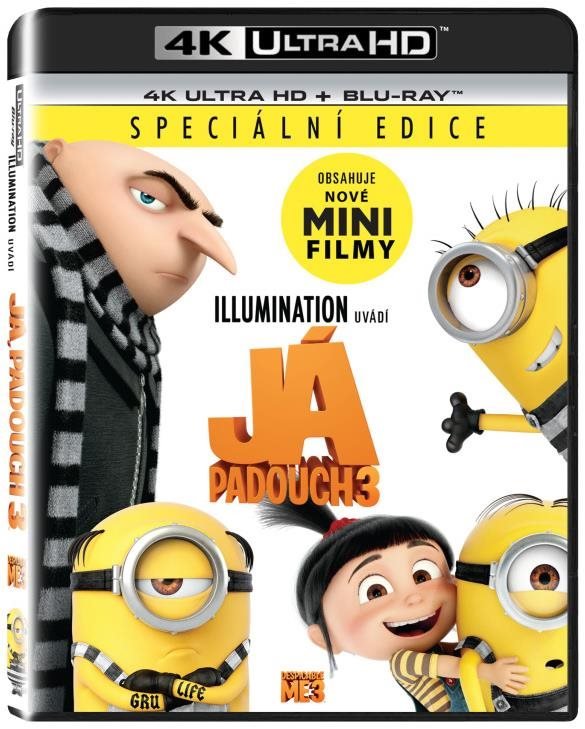 Já, padouch 3 (2 disky) - Blu-ray + 4