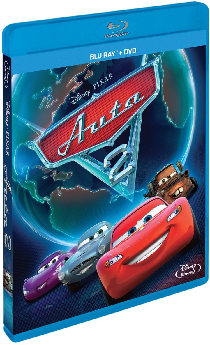 Auta 2 (Combo Pack - 2 disky) - Blu-ray+ DVD